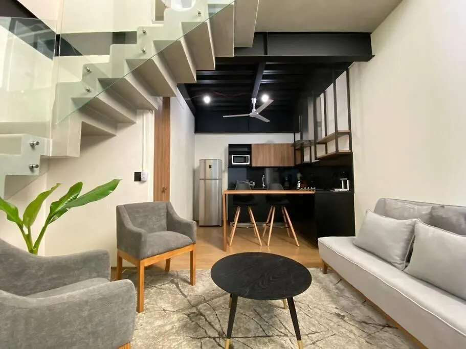 Loft Doble Altura / Chapu 102 @Serra Appartement Guadalajara 0*,